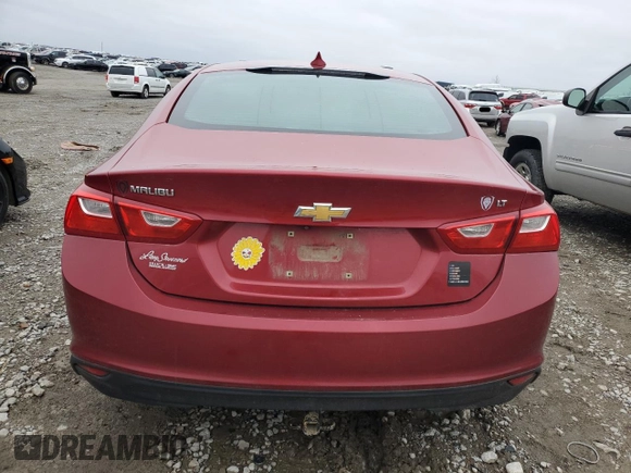 2016 Chevrolet Malibu LT with VIN 1G1ZE5ST8GF203358, listed as a Copart auction lot 47934315 with 149,038 mi miles and Salvage Title. Bid and sale history available at DreamBid. Image 6.