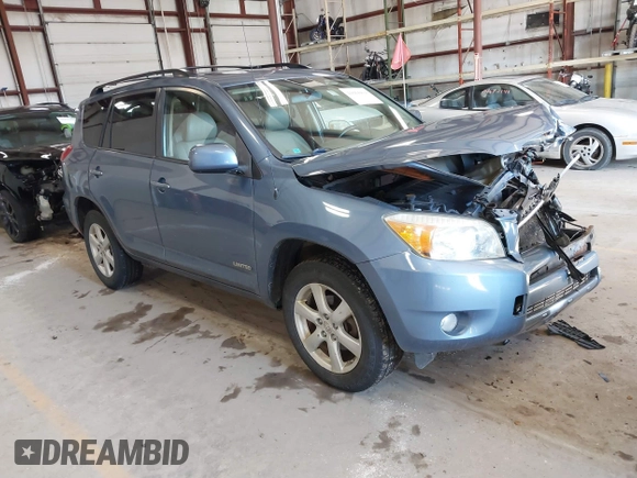 2007 Toyota RAV4 Limited with VIN JTMBK31VX75027962, listed as a IAAI auction lot 41664414 with 155,433 mi miles. Bid and sale history available at carsss.com. Image 1.