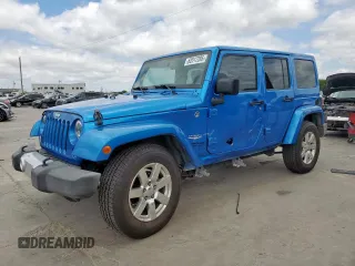 2015 Jeep Wrangler Unlimited Sahara with VIN 1C4BJWEG7FL529872, listed as a Copart auction lot 62517285 with 130,691 mi miles and Salvage title. Bid and sale history available at DreamBid. Image 1.