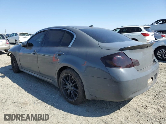 2008 Infiniti G35 Journey with VIN JNKBV61E18M227076, listed as a Copart auction lot 48754565 with 174,518 mi miles and Salvage Title. Bid and sale history available at DreamBid. Image 2.