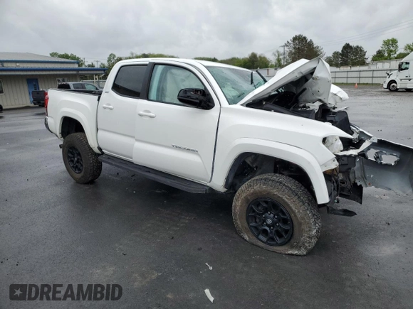 2020 Toyota Tacoma SR5 z VIN 3TMCZ5AN2LM339564, wystawiony jako Copart lot #57871255 z przebiegiem Nie podano mil oraz Szkoda całkowita • Salvage title. Historia ofert i sprzedaży dostępna na DreamBid. Obrazek 4.