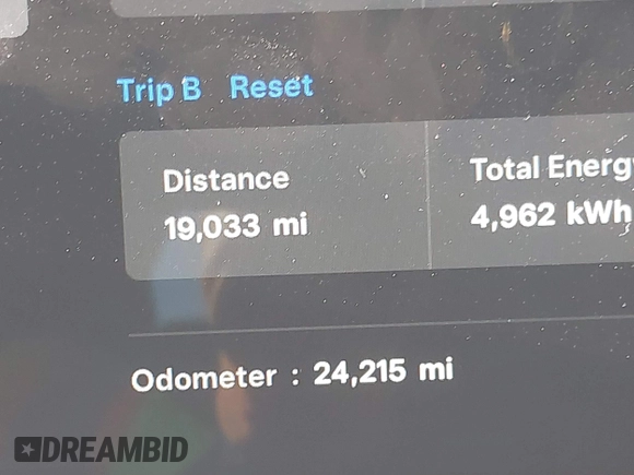 2022 Tesla Model 3 Long Range with VIN 5YJ3E1EB1NF236969, listed as a IAAI auction lot 41525117 with 24,215 mi miles and . Bid and sale history available at DreamBid. Image 14.