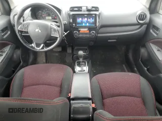 2023 Mitsubishi Mirage Black Edition with VIN ML32AWHJ7PH006897, listed as a Copart auction lot 48814125 with 25,132 mi miles and Salvage title. Bid and sale history available at DreamBid. Image 8.