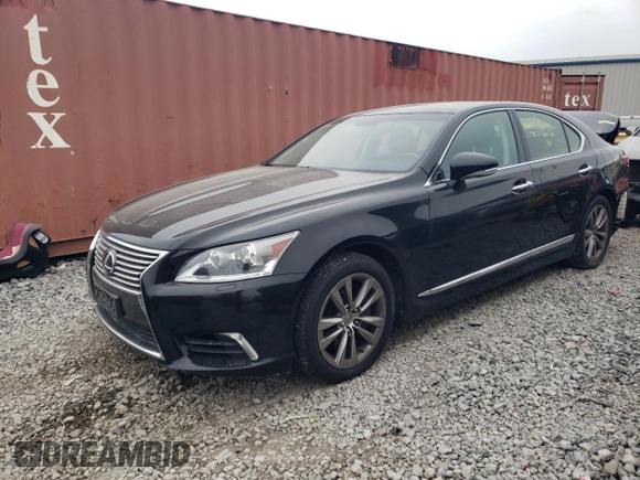2016 Lexus LS 460 z VIN JTHCL5EF3G5026392, wystawiony jako Copart lot #88937385 z przebiegiem 81 110 mil mil oraz Szkoda całkowita • Salvage title. Historia ofert i sprzedaży dostępna na DreamBid. Obrazek 1.
