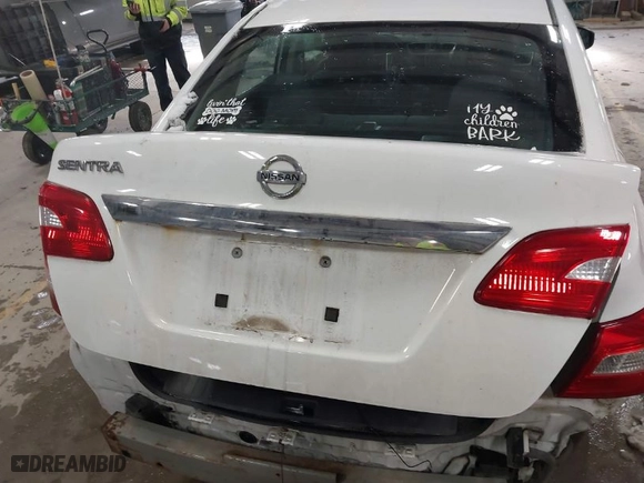 2017 Nissan Sentra S with VIN 3N1AB7AP5HY273720, listed as a IAAI auction lot 41164102 with 87,304 mi miles. Bid and sale history available at carsss.com. Image 17.