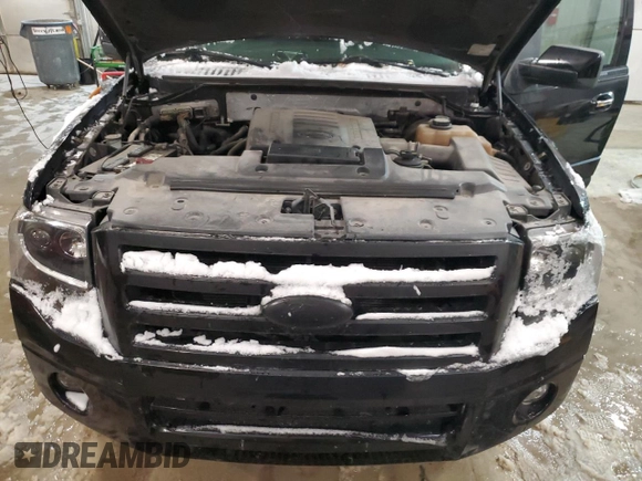 2008 Ford Expedition Max Limited with VIN 1FMFK19577LA08738, listed as a Copart auction lot 58176585 with Not provided miles and Non repairable. Bid and sale history available at DreamBid. Image 12.