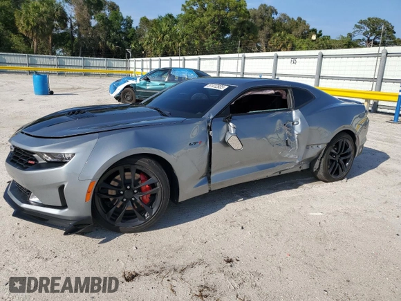 2023 Chevrolet Camaro LT1 with VIN 1G1FF1R75P0157539, listed as a Copart auction lot 51412935 with 16,313 mi miles and Salvage Title. Bid and sale history available at DreamBid. Image 1.
