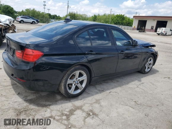 2014 BMW 3 Series 320i xDrive with VIN WBA3C3G51ENS72023, listed as a Copart auction lot 58595225 with 104,315 mi miles and Salvage title. Bid and sale history available at DreamBid. Image 3.