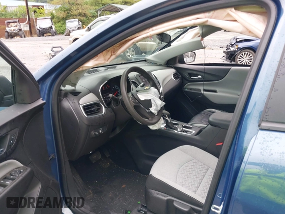 2024 Chevrolet Equinox LS with VIN 3GNAXHEG1RL169794, listed as a IAAI auction lot 42318001 with 35,007 mi miles and . Bid and sale history available at DreamBid. Image 5.