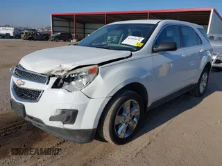 2014 Chevrolet Equinox LS with VIN 2GNALAEK6E6126607, listed as a IAAI auction lot 41992076 with 123,152 mi miles. Bid and sale history available at carsss.com. Image 2.