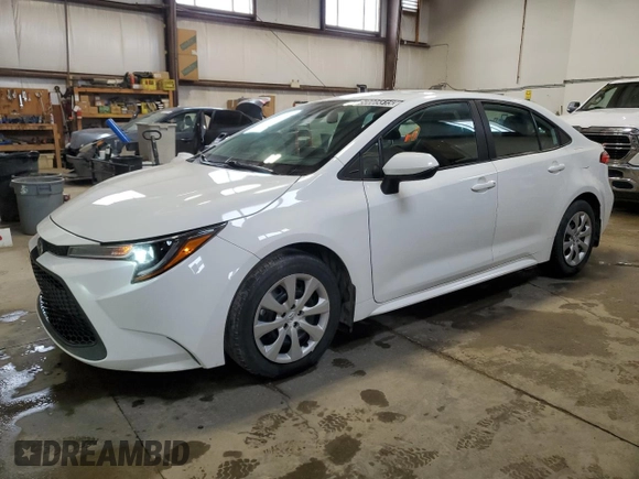 2021 Toyota Corolla L with VIN 5YFBPMBE6MP221358, listed as a Copart auction lot 50005515 with 100,822 mi miles and Clean Title. Bid and sale history available at carsss.com. Image 1.