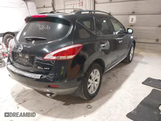 2011 Nissan Murano SV with VIN JN8AZ1MW6BW160130, listed as a IAAI auction lot 41962676 with 122,958 mi miles. Bid and sale history available at carsss.com. Image 4.