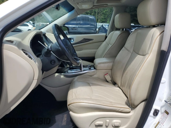 2015 Infiniti QX60 z VIN 5N1AL0MMXFC516202, wystawiony jako Copart lot #61034825 z przebiegiem 131 582 mil mil oraz Czysty tytuł • Clean title. Historia ofert i sprzedaży dostępna na DreamBid. Obrazek 7.