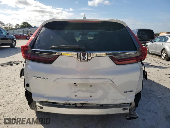 2021 Honda CR-V Touring with VIN 5J6RW1H95ML001979, listed as a Copart auction lot 45148675 with 35,838 mi miles and Salvage Title. Bid and sale history available at carsss.com. Image 6.