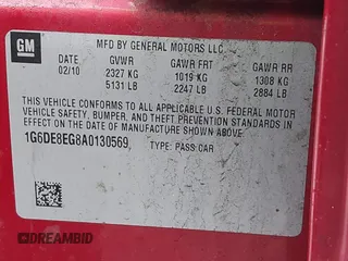2010 Cadillac CTS with VIN 1G6DE8EG8A0130569, listed as a IAAI auction lot 41609081 with 113,174 mi miles and . Bid and sale history available at DreamBid. Image 9.