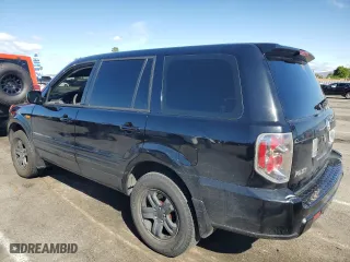 2007 Honda Pilot LX with VIN 5FNYF28107B040892, listed as a Copart auction lot 51130055 with 0 mi miles and Salvage Title. Bid and sale history available at carsss.com. Image 2.