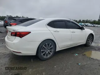2015 Acura TLX Advance with VIN 19UUB2F79FA017945, listed as a Copart auction lot 58171225 with 210,318 mi miles and Salvage title. Bid and sale history available at DreamBid. Image 3.