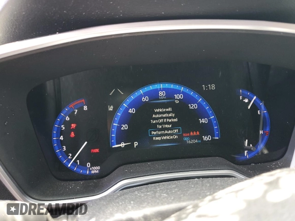 2022 Toyota Corolla Cross XLE with VIN 7MUEAAAG3NV012240, listed as a Copart auction lot 54125225 with 16,204 mi miles and Salvage title. Bid and sale history available at DreamBid. Image 9.