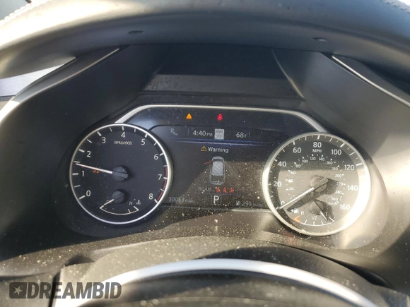 2024 Nissan Murano SL with VIN 5N1AZ2CJ8RC110814, listed as a Copart auction lot 48553325 with 30,063 mi miles and Salvage title. Bid and sale history available at DreamBid. Image 9.