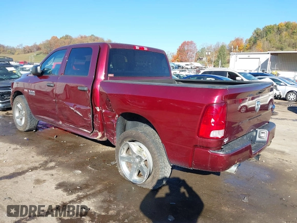 2017 Ram 1500 Express with VIN 3C6RR7KTXHG594902, listed as a IAAI auction lot 40590730 with 133,684 mi miles and . Bid and sale history available at DreamBid. Image 3.