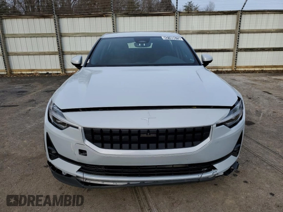 2023 Polestar 2 with VIN YSMED3KA9PL160800, listed as a Copart auction lot 42189675 with 17,439 mi miles and Non Repairable. Bid and sale history available at DreamBid. Image 5.