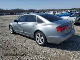 2012 Audi A6 3.0T Premium Plus with VIN WAUGGAFC6CN094472, listed as a Copart auction lot 49060025 with 111,031 mi miles and Salvage Title. Bid and sale history available at carsss.com. Image 2.