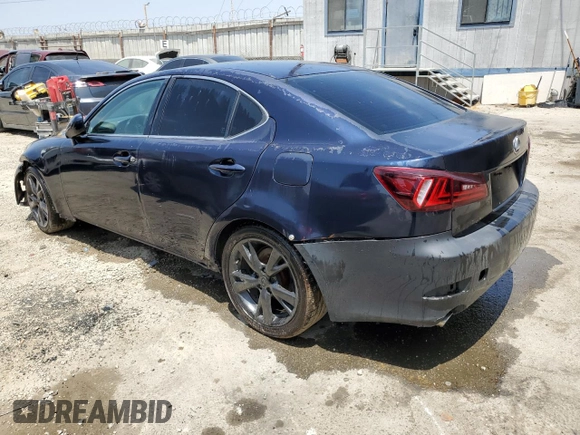 2006 Lexus IS 350 with VIN JTHBE262965007974, listed as a Copart auction lot 62011125 with 196,177 mi miles and Clean title. Bid and sale history available at DreamBid. Image 2.