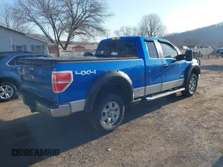 2012 Ford F-150 XL with VIN 1FTFX1ET0CFB70326, listed as a IAAI auction lot 41740883 with 224,926 mi miles. Bid and sale history available at carsss.com. Image 4.