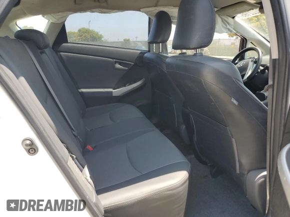 2013 Toyota Prius One with VIN JTDKN3DU1D5627145, listed as a Copart auction lot 62222195 with 197,656 mi miles and Salvage title. Bid and sale history available at DreamBid. Image 10.