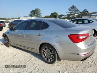 2014 Kia Cadenza Premium with VIN KNALN4D72E5120225, listed as a Copart auction lot 75062234 with 183,888 mi miles and Salvage Title. Bid and sale history available at carsss.com. Image 2.