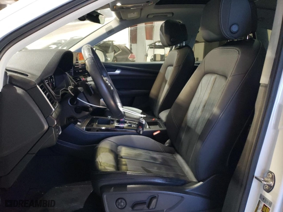 2022 Audi Q5 S line Premium Plus with VIN WA1EAAFY6N2013962, listed as a Copart auction lot 45803495 with 59,452 mi miles and Salvage Title. Bid and sale history available at carsss.com. Image 7.