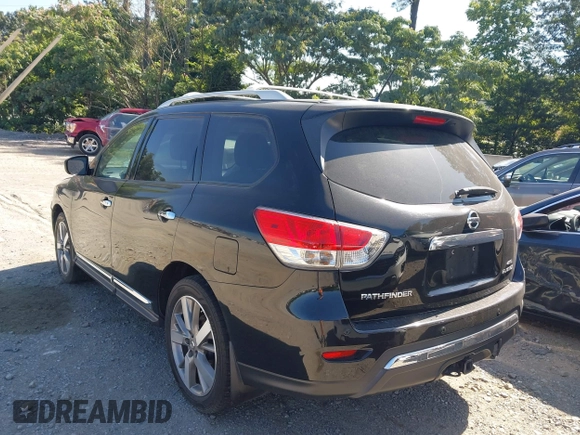 2014 Nissan Pathfinder S with VIN 5N1AR2MMXEC726646, listed as a IAAI auction lot 42729339 with 125,225 mi miles and . Bid and sale history available at DreamBid. Image 3.