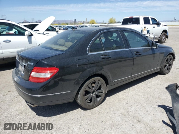 2011 Mercedes-Benz C 300 Sport with VIN WDDGF8BB5BR169204, listed as a Copart auction lot 51707235 with 141,065 mi miles and Salvage Title. Bid and sale history available at carsss.com. Image 3.