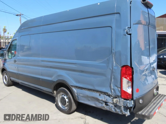 2019 Ford Transit with VIN 1FTYR3XM9KKB13116, listed as a Copart auction lot 55851905 with 75,854 mi miles and Salvage title. Bid and sale history available at DreamBid. Image 4.
