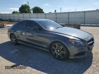 2016 Mercedes-Benz CLS with VIN WDDLJ6HB4GA166289, listed as a Copart auction lot 56628174 with 107,224 mi miles and Salvage Title. Bid and sale history available at carsss.com. Image 4.
