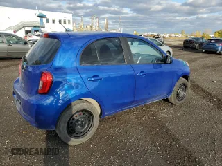 2017 Nissan Micra S z VIN 3N1CK3CP7HL265937, wystawiony jako Copart lot #75755424 z przebiegiem 150 924 mil mil oraz Szkody całkowita. Historia ofert i sprzedaży dostępna na DreamBid. Obrazek 3.
