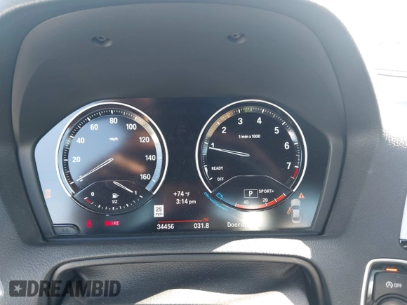 2018 BMW 2 Series M240i with VIN WBA2J5C58JVC07282, listed as a IAAI auction lot 42148314 with 34,456 mi miles and . Bid and sale history available at DreamBid. Image 7.