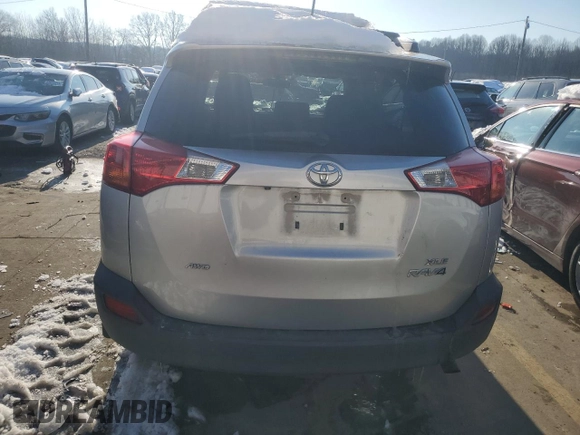 2013 Toyota RAV4 XLE with VIN JTMRFREV0DD014526, listed as a Copart auction lot 87999705 with 168,575 mi miles and Salvage Title. Bid and sale history available at carsss.com. Image 6.