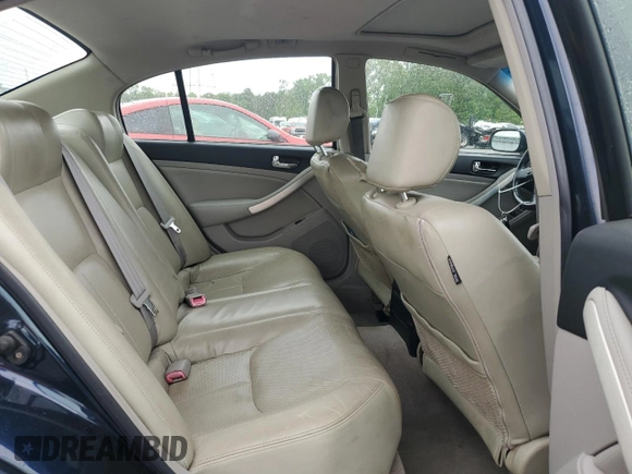 2005 Infiniti G35 with VIN JNKCV51F55M304843, listed as a Copart auction lot 56918755 with 98,091 mi miles and Clean Title. Bid and sale history available at DreamBid. Image 10.