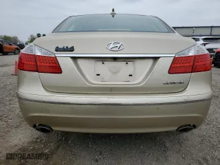 2011 Hyundai Genesis with VIN KMHGC4DE5BU115378, listed as a Copart auction lot 45791005 with 26,112 mi miles and Salvage Title. Bid and sale history available at carsss.com. Image 6.