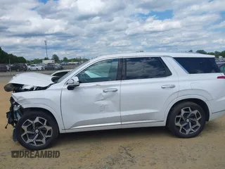2022 Hyundai Palisade Calligraphy z VIN KM8R7DHE0NU364862, wystawiony jako IAAI lot #42353285 z przebiegiem 54 936 mil mil oraz . Historia ofert i sprzedaży dostępna na DreamBid. Obrazek 14.
