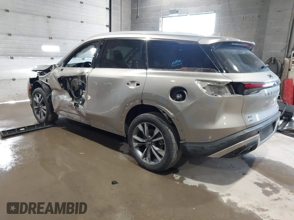 2024 Infiniti QX60 Luxe с VIN 5N1DL1FS2RC342984, выставлен на аукционе IAAI как лот 41435087 с пробегом 18 142 миль миль и . История ставок и продаж доступна на DreamBid. Изображение 3.