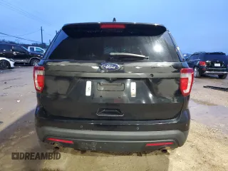 2016 Ford Utility Police Interceptor with VIN 1FM5K8ARXGGD32942, listed as a Copart auction lot 83344034 with 102,355 mi miles and Salvage Title. Bid and sale history available at carsss.com. Image 6.