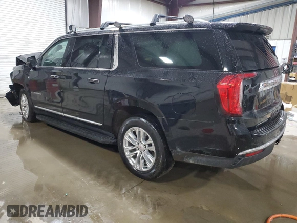 2023 GMC Yukon XL SLT z VIN 1GKS2GKD2PR255643, wystawiony jako Copart lot #51428355 z przebiegiem 26 621 mil mil oraz Szkoda całkowita • Salvage title. Historia ofert i sprzedaży dostępna na DreamBid. Obrazek 2.