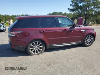 2016 Land Rover Range Rover Sport V6 HSE with VIN SALWR2VF6GA548395, listed as a Copart auction lot 52737375 with 0 mi miles and Clean Title. Bid and sale history available at carsss.com. Image 3.