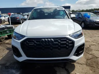 2024 Audi Q5 S line Premium with VIN WA1GAAFYXR2119667, listed as a Copart auction lot 55909455 with 8,383 mi miles and Salvage title. Bid and sale history available at DreamBid. Image 5.