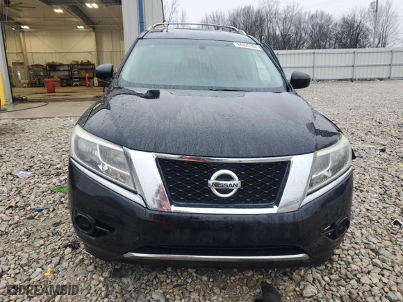 2014 Nissan Pathfinder S with VIN 5N1AR2MM9EC696166, listed as a Copart auction lot 84425384 with 184,634 mi miles and Clean Title. Bid and sale history available at carsss.com. Image 5.
