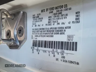 2019 Ford Transit Connect XL с VIN NM0LS7E22K1403580, выставлен на аукционе IAAI как лот 42670549 с пробегом 93 458 миль миль и . История ставок и продаж доступна на DreamBid. Изображение 20.