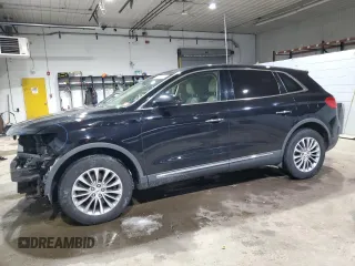 2016 Lincoln MKX Select with VIN 2LMTJ8KR2GBL55622, listed as a Copart auction lot 43818175 with 55,938 mi miles and Salvage Title. Bid and sale history available at carsss.com. Image 1.
