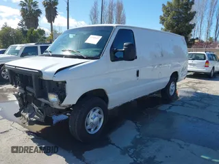 2008 Ford Econoline Cargo Commercial with VIN 1FTNS24L08DA46609, listed as a IAAI auction lot 41729157 with 298,010 mi miles and . Bid and sale history available at DreamBid. Image 2.